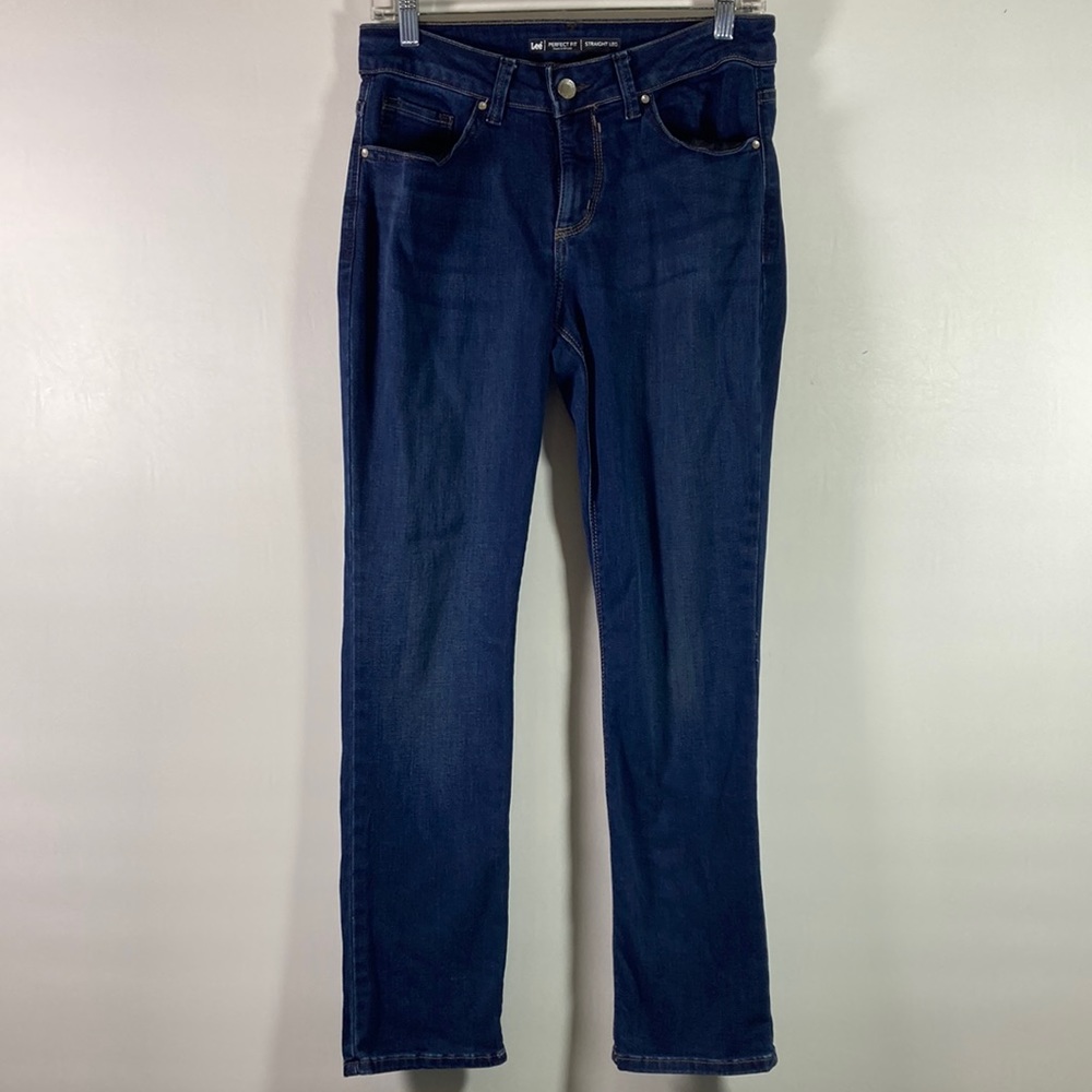 Lee Perfect Fit Straight Leg Jeans Size 6 Short